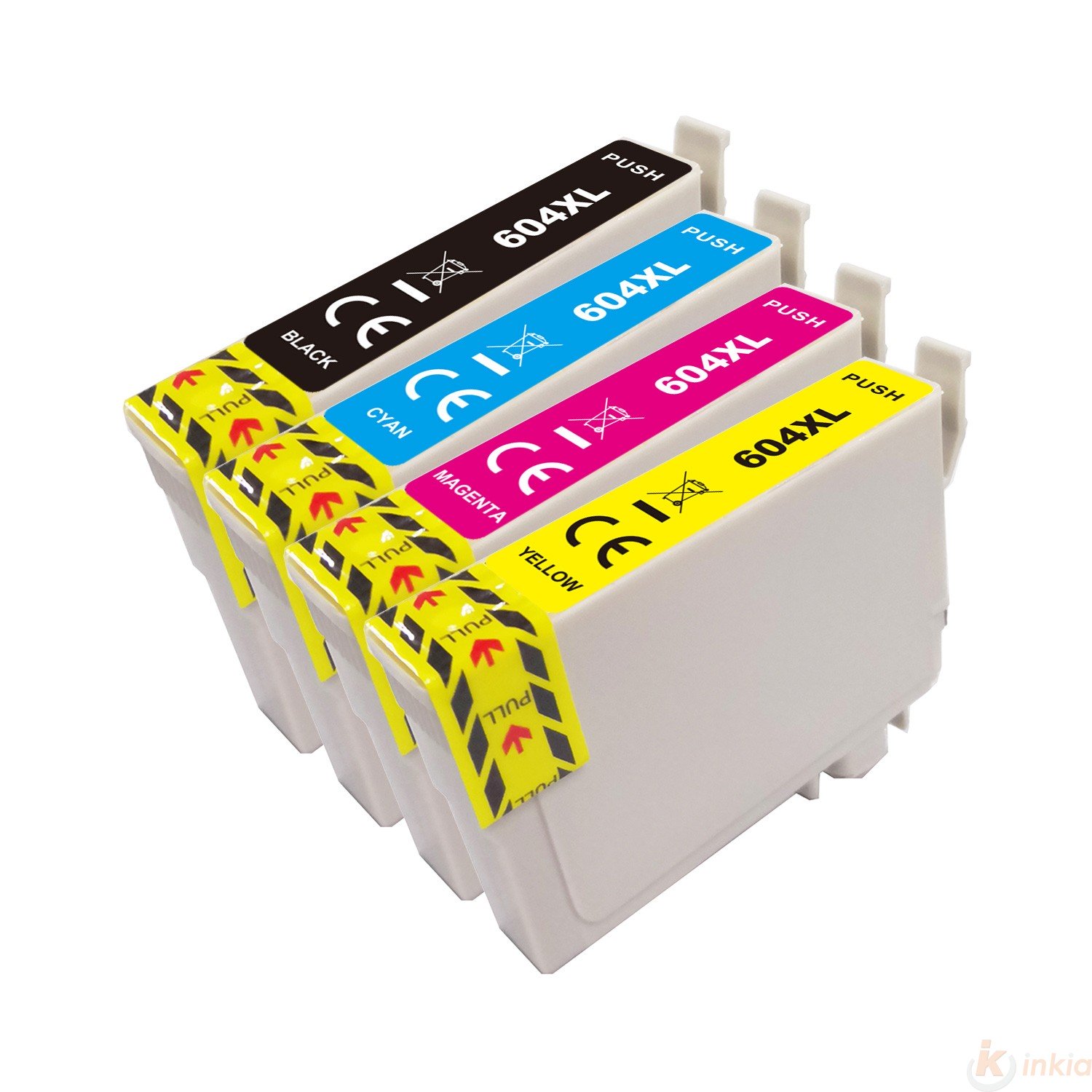 EPSON T10H94010 C - Pack 4 couleurs Compatible Premium pour Epson 604XL en noir 500 pages et 604 en couleur 3x130 pages type C13T10H94010 EPSON T10H94010 C