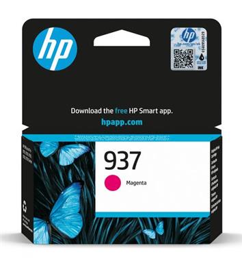 HP HP 937 4S6W3NE - cartouche Originale HP n°937 type 4S6W3NE couleur Magenta HP HP 937 4S6W3NE