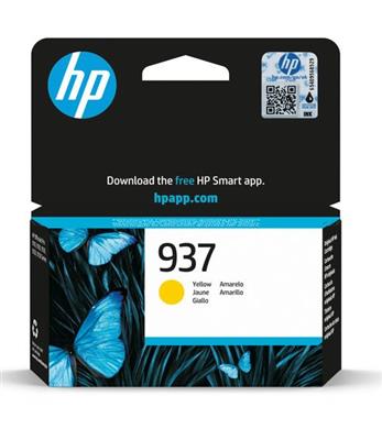 HP HP 937 4S6W4NE - cartouche Originale HP n°937 type 4S6W4NE couleur Jaune HP HP 937 4S6W4NE