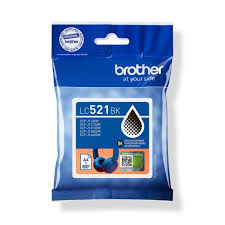 BROTHER LC521BK - Cartouche Jet d'encre Original Brother ref LC-521BK couleur Noir capacité 500 pages BROTHER LC521BK
