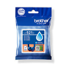 BROTHER LC521C - Cartouche Jet d'encre Original Brother ref LC-521C couleur Cyan capacité 500 pages BROTHER LC521C