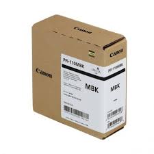 CANON PFI-110MBK - Cartouche Originale Canon ref PFI110MBK type 2363C001 couleur Noir Mate capacité 160 ml CANON PFI-110MBK