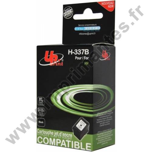 HP C9364eeC - Cartouche jet d'encre noire Générique pour HP n°337 HP C9364eeC
