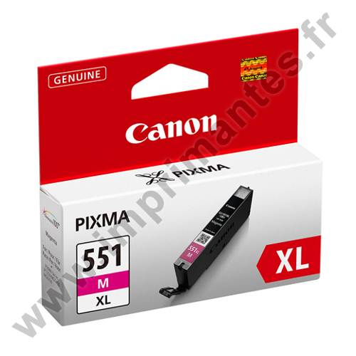 CANON CLI-551M XL - Cartouche jet d'encre magenta canon CLI551MXL 6445B001 CANON CLI-551M XL