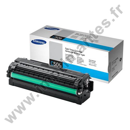 SAMSUNG CLT-C506L ELS - Cartouche de toner laser cyan CLTC506L SU038A SAMSUNG CLT-C506L ELS