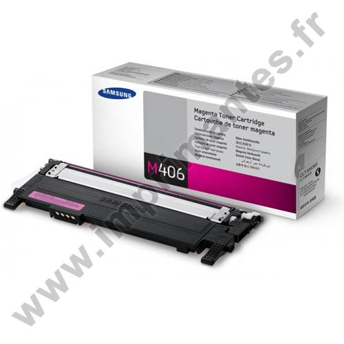 SAMSUNG CLT-M406S ELS - Cartouche de toner laser magenta CLTM406S SU252A SAMSUNG CLT-M406S ELS