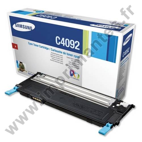 SAMSUNG CLT-C4092S ELS - Cartouche de toner laser cyan CLTC4092S SU005A SAMSUNG CLT-C4092S ELS