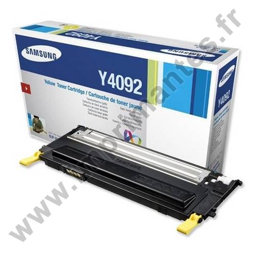 SAMSUNG CLT-Y4092S ELS - Cartouche de toner laser jaune CLTY4092S SU482A SAMSUNG CLT-Y4092S ELS
