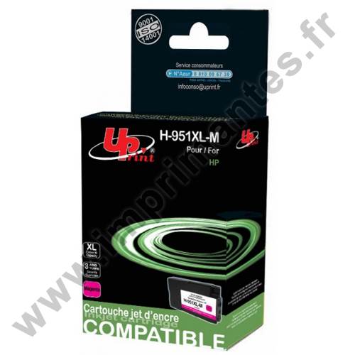 HP CN047AeC - Cartouche jet d'encre magenta Générique pour HP n°951XL H951XLM HP CN047AeC