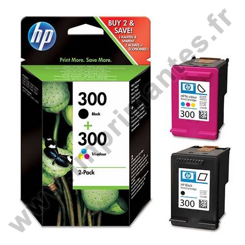 Cartouche HP 300 / CC643EE couleur - cartouche d'encre de marque