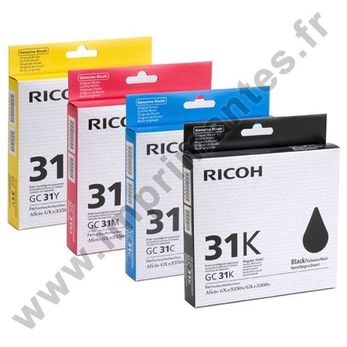 RICOH GC31 Pack 4
