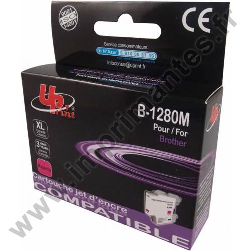 BROTHER LC1240M C - Cartouche jet d'encre magenta LC1240M B1280M BROTHER LC1240M C