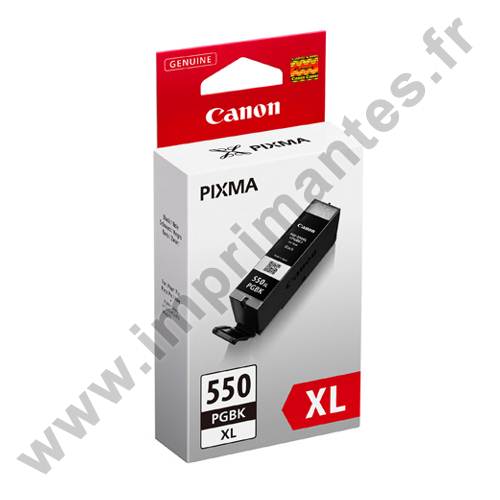 CANON PGI-550PGBK XL - Cartouche jet d'encre noire PGI550PGBK XL 6431B001 CANON PGI-550PGBK XL