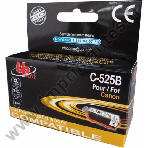 CANON PGi-525BK C - Cartouche jet d'encre noire PGI525BK 525PGBK 4529B001 CANON PGi-525BK C