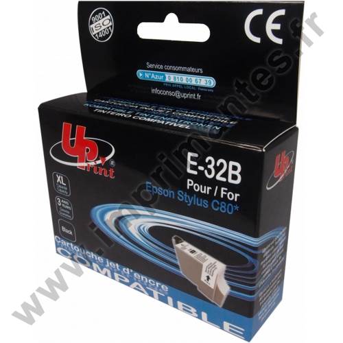 EPSON T0321 C - Cartouche jet d'encre noire "Plume" EPSON T0321 C