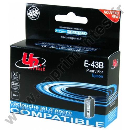 EPSON T0431 C - Cartouche jet d'encre noire haute capacité "Lunettes" EPSON T0431 C