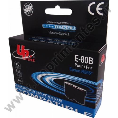 EPSON T0801 C - Cartouche jet d'encre noire "Colibri" EPSON T0801 C