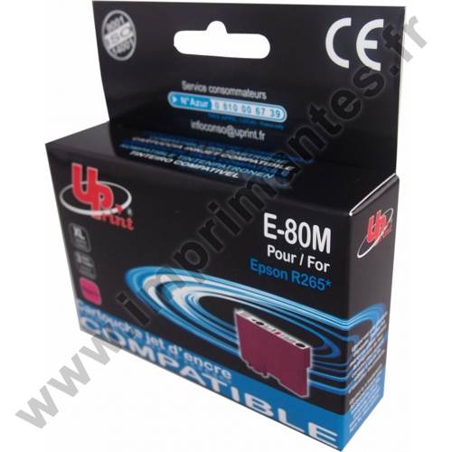 EPSON T0803 C - Cartouche jet d'encre magenta "Colibri" EPSON T0803 C