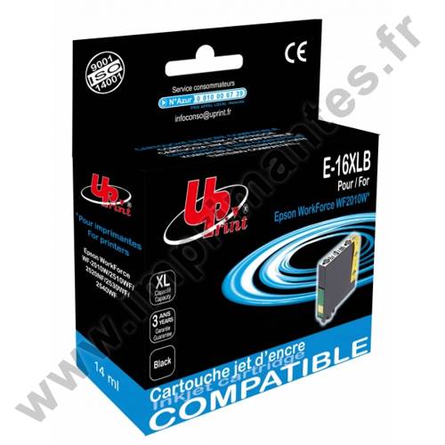 EPSON T1631 C - Cartouche jet d'encre noire 16XL "Stylo à plume" EPSON T1631 C