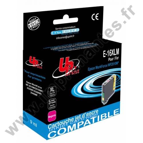 EPSON T1633 C - Cartouche jet d'encre magenta 16XL "Stylo à plume" EPSON T1633 C