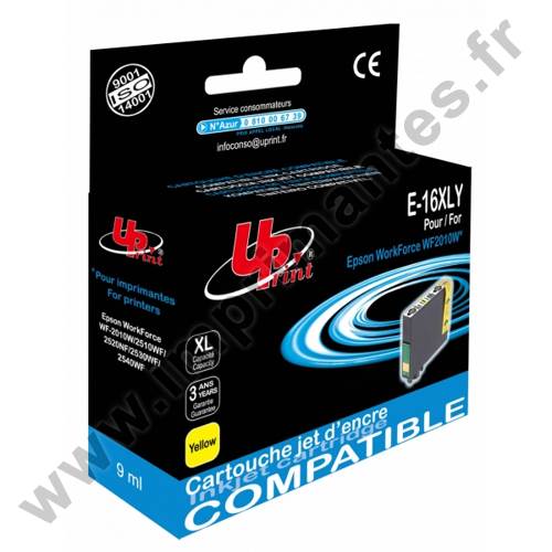 EPSON T1634 C - Cartouche jet d'encre jaune 16XL "Stylo à plume" EPSON T1634 C