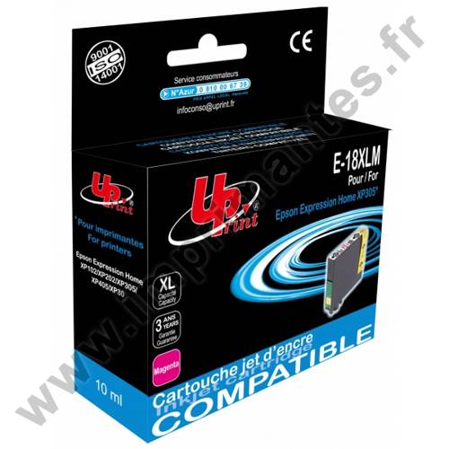 EPSON T1813 C - Cartouche jet d'encre magenta 18XL "Pâquerette" EPSON T1813 C