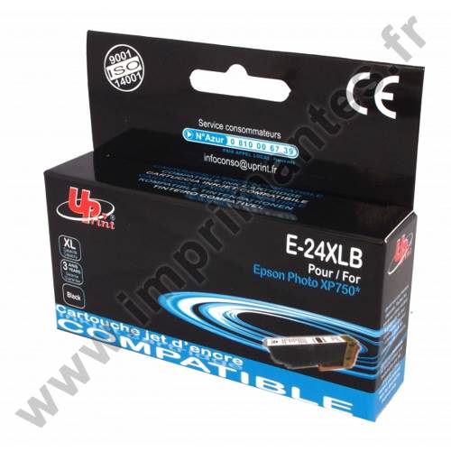 EPSON T2431 C - Cartouche jet d'encre noire 24XL "éléphant" EPSON T2431 C