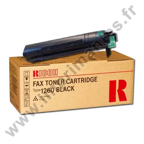 RICOH Type 1260D - Toner laser noir Type1260D 430351-412895 RICOH Type 1260D