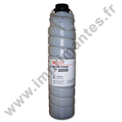 RICOH Type 3200D - Toner copieur noir ricoh 885060-841568 RICOH Type 3200D