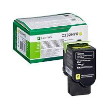 LEXMARK C232HY0 - LEXMARK Cartouche Toner Jaune 2300 pages C232HY0 LEXMARK C232HY0