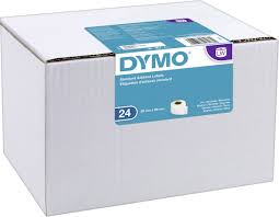 DYMO S0722360 - 24 Rouleaux de 130 etiquettes Autocollantes DYMO 13188 ref S0722360 DYMO S0722360