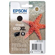 EPSON 603XL C13T03A14010 - Cartouche Noire EpsonC13T03A14010 EPSON XP2100 INK BLACK ST NO.603XL 8.9ML Haute Capacité EPSON 603XL C13T03A14010