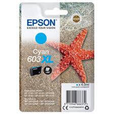 EPSON 603xl C13T03A24010 - Cartouche Originale Cyan Epson C13T03A24010 EPSON XP2100 N° 603XL 4.0ML Haute Capacité EPSON 603xl C13T03A24010
