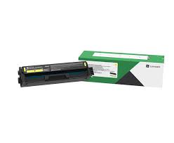 LEXMARK C320040 C3220Y0 - Cartouche Toner Jaune Originale pour Lexmark C3224dw, MC3224adwe, MC3224dwe ref C320030 C3220Y0 LEXMARK C320040 C3220Y0