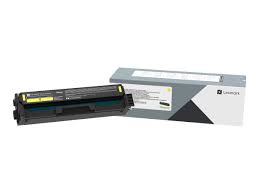 LEXMARK C332HY0 C330H40 - Cartouche Originale Jaune LEXMARK Haute Capacité 2500 pages pour imprimantes Lexmark C3326dw, MC3326adwe ref C332HM0 C330H30 LEXMARK C332HY0 C330H40