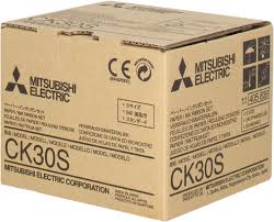 Mitsubishi CK30S - Mitsubishi CK30S Ruban encreur couleur 3 x 80 feuilles Papier + 3 rubans de cassette, S-Format CK30S Mitsubishi CK30S