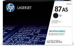 HP CF287AS HP87AS - Cartouche Oiginale HP CF287AS 6000 pages CF287AS pour HP LJ M506 HP87AS 6000PAGES HP CF287AS HP87AS