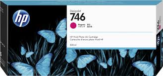HP P2V78A HP746 - Cartouche Originale HP PV78A Couleur Magenta 300 ml HP746 pour DesignJet Z6 & Z9 HP P2V78A HP746