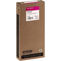 EPSON T8243 - Cartouche Originale Epson T8243 Couleur MAGENTA VIVID pour SC-P9000 capacité 350 ml ref C137824300 EPSON T8243