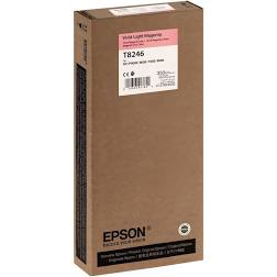 EPSON T8246 - Cartouche Originale Epson T8246 Couleur MAGENTA CLAIR VIVID pour SC-P9000 capacité 350 ml ref C137824600 EPSON T8246