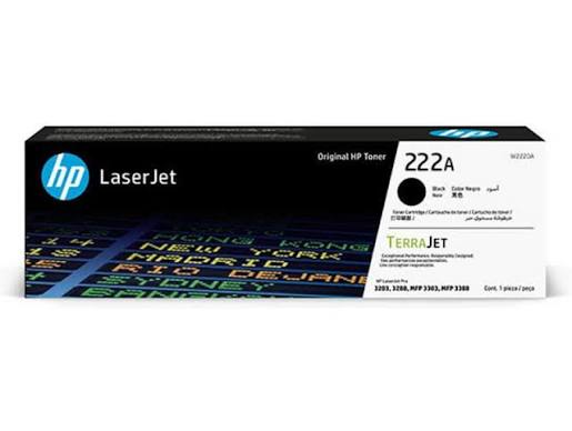 HP W2220A - Cartouche Toner Original HP ref W2220A type 222A couleur noire capacité 1300 pages HP W2220A