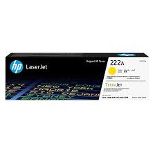 HP W2222A - Cartouche Toner Original HP ref W2222A type 222A couleur Jaune capacité 1200 pages HP W2222A